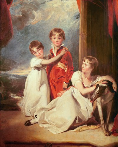 Portret van de Fluyder-kinderen, 1805 door Thomas Lawrence